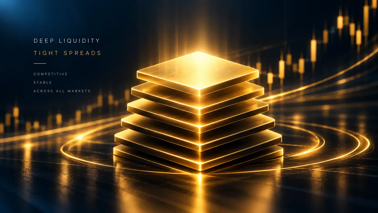 Deep Liquidity, Tight Spreads